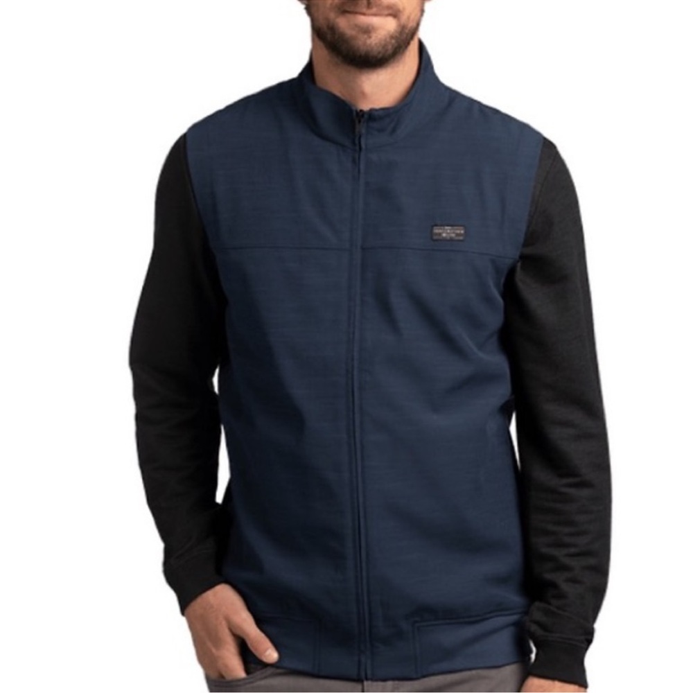 Travis Mathew Navy and Black Men's Jacket
